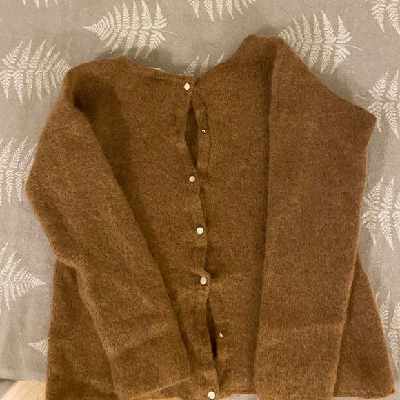 Cozy Brown Women's Sweater - Picture 2 of 9